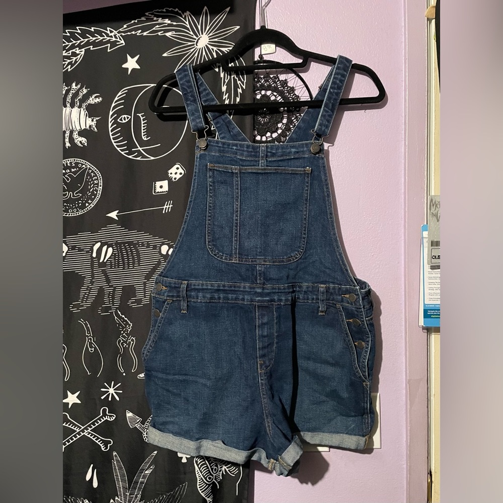Old Navy Overall Denim Shorts
